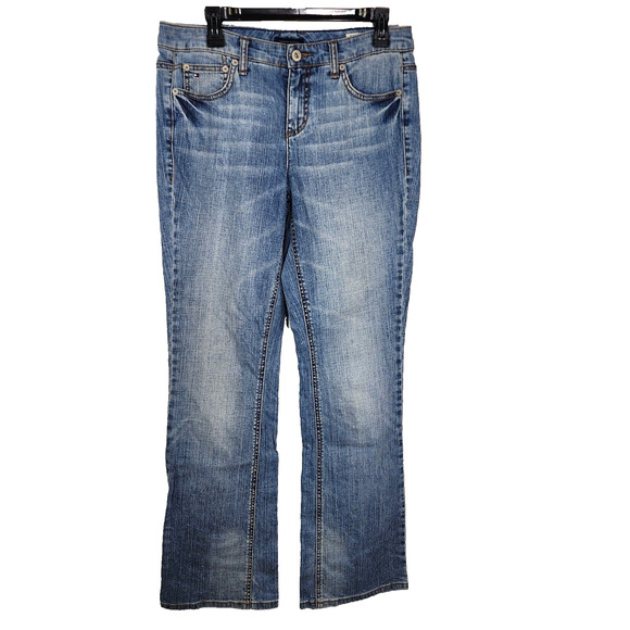 Tommy Hilfiger Jeans Womens Size 8 American Hope Bootcut Classic Rise Blue Denim - Picture 1 of 14